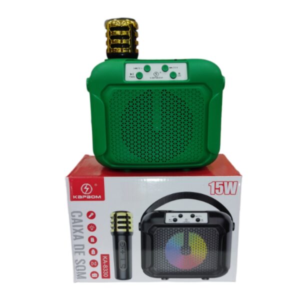 Mini Caixa de Som Bluetooth com Microfone