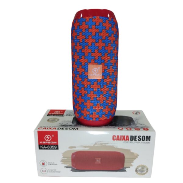 Caixa de Som Portatil Bluetooth Recarregavel 10w