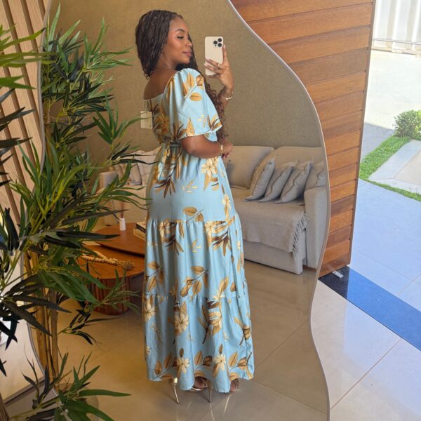 Vestido Longo Linho - Imagem 2