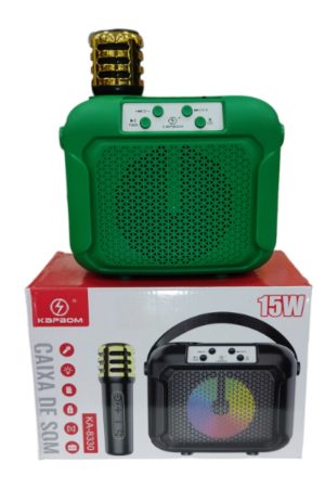 Mini Caixa de Som Bluetooth com Microfone