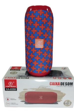 Caixa de Som Portatil Bluetooth Recarregavel 10w
