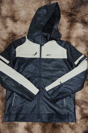 Jaqueta masculina couro Kalindos
