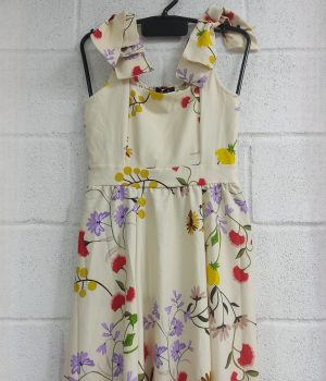 Vestido longo linho