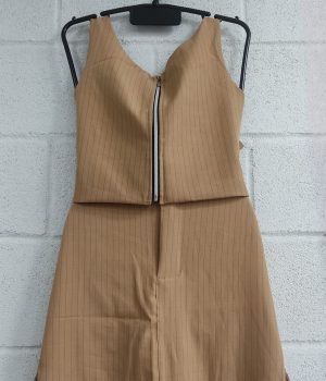 Conjunto de Saia Risca de Giz