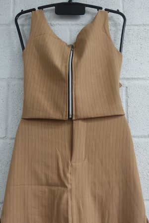 Conjunto de Saia Risca de Giz